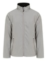 Heren Softshell Jas Regatta Ascender Mineral Grey-Zwart